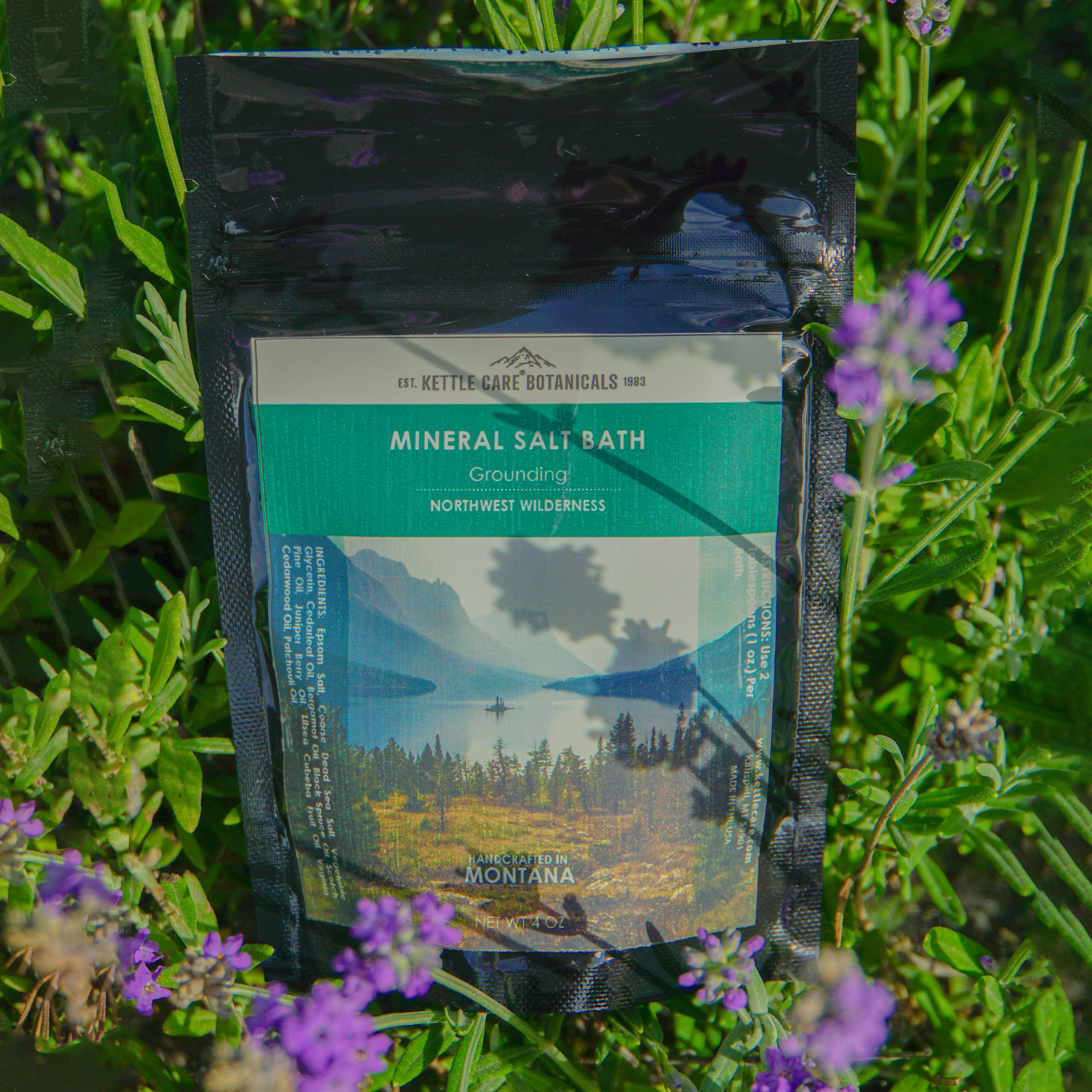 Grounding Northwest Wilderness Mineral Salt Bath, 4 oz