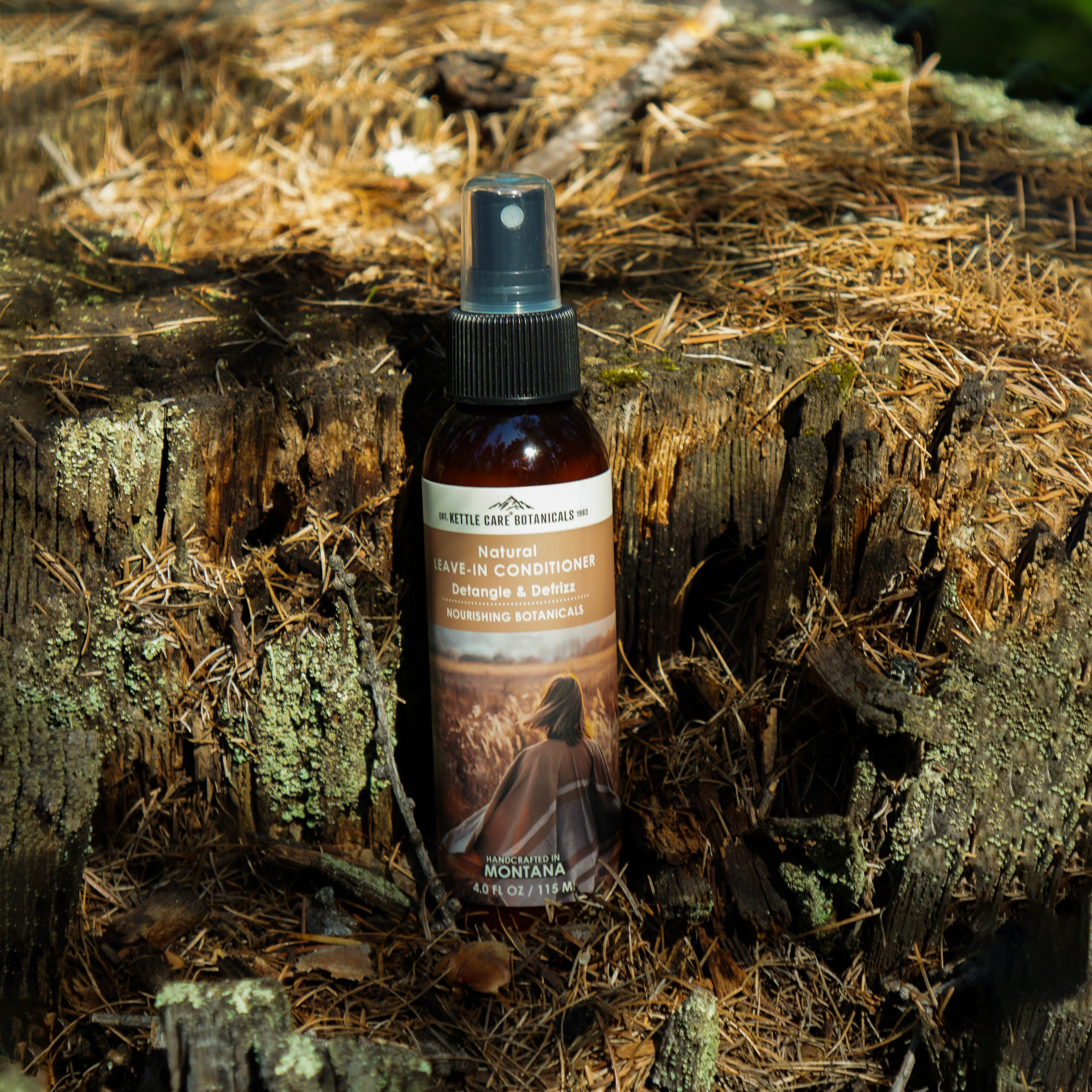 Natural Leave-In Conditioner - Detangle & Defrizz, 4 fl oz.